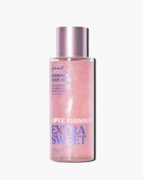 Набір для тіла Love Shimmer Extra Sweet від Victoria&#39;s Secret Pink 1159825680 (Фіолетовий 236 ml/250 ml)