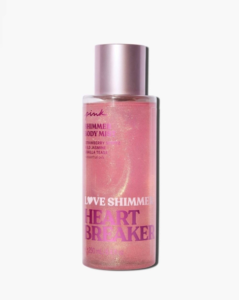 Набір для тіла Love Shimmer Heart Breaker від Victoria's Secret Pink 1159825686 (Рожевий 236 ml/250 ml)