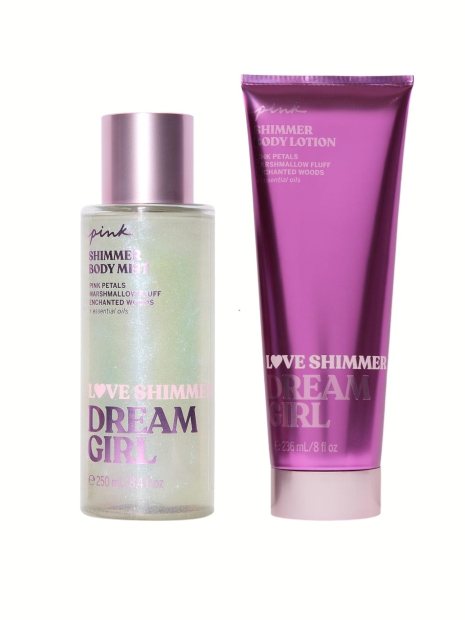 Набір для тіла Love Shimmer Dream Girl від Victoria&#39;s Secret Pink 1159827024 (Фіолетовий 236 ml/250 ml)