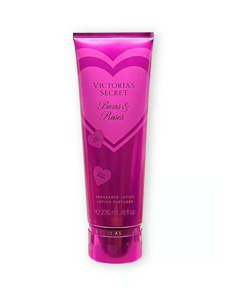 Набір для тіла Bows & Roses Victoria&#39;s Secret міст та лосьйон 1159827550 (Рожевий 236 ml/250 ml)