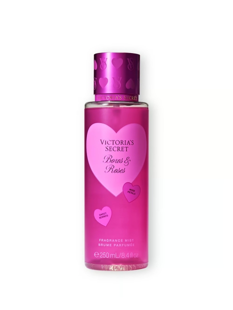 Набір для тіла Bows & Roses Victoria&#39;s Secret міст та лосьйон 1159827550 (Рожевий 236 ml/250 ml)