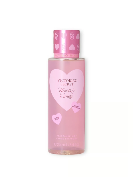 Набір для тіла Hearts & Candy Victoria&#39;s Secret міст та лосьйон 1159827551 (Рожевий 236 ml/250 ml)