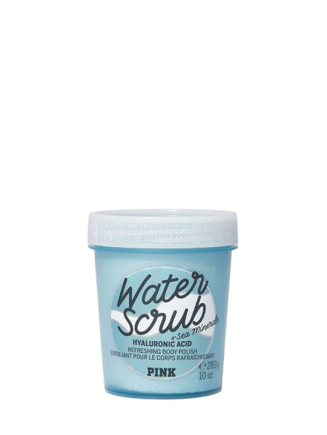 Набор для тела Water Victoria’s Secret PINK гель для душа и скраб для тела 1159831097 (Голубой 475 ml/283 g)