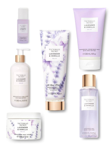 Большой набор для тела Lavender & Vanilla от Victoria’s Secret 1159831372 (Сиреневый One Size)