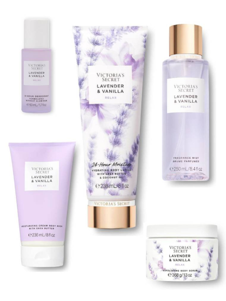 Большой набор для тела Lavender & Vanilla от Victoria’s Secret 1159831388 (Сиреневый One Size)