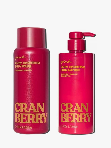 Набор для тела Cranberry Victoria’s Secret Pink 1159832050 (Красный 355 ml/355 ml)