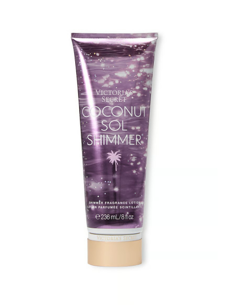 Набір для тіла Coconut Sol Shimmer Victoria's Secret міст та лосьйон 1159833938 (Фіолетовий 236 ml/250 ml)