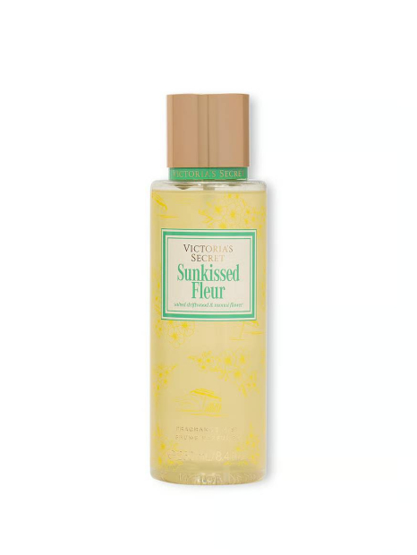 Набір для тіла Sunkissed Fleur Victoria's Secret міст та лосьйон 1159834247 (Жовтий 236 ml/250 ml)