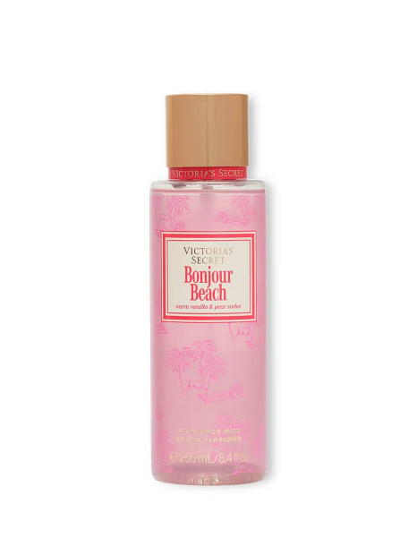 Набір для тіла Bonjour Beach Victoria's Secret міст та лосьйон 1159834255 (Рожевий 236 ml/250 ml)