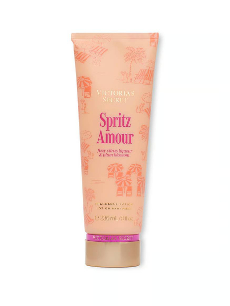 Набір для тіла Spritz Amour Victoria's Secret міст та лосьйон 1159834257 (Помаранчевий 236 ml/250 ml)