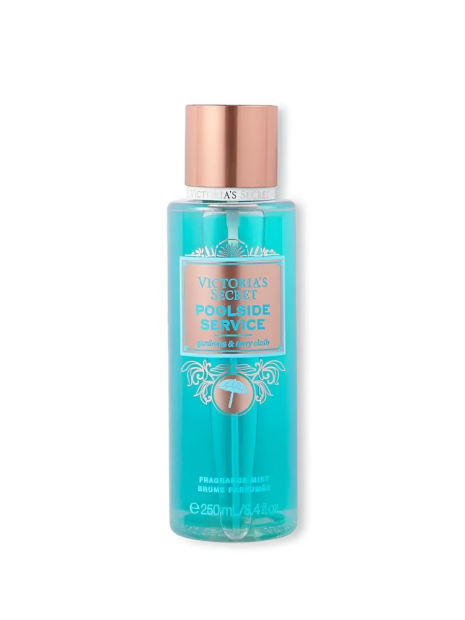 Набір для тіла Poolside Service Victoria's Secret міст та лосьйон 1159836043 (Блакитний 236 ml/250 ml)