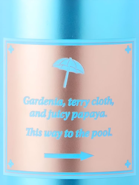 Набір для тіла Poolside Service Victoria's Secret міст та лосьйон 1159836043 (Блакитний 236 ml/250 ml)