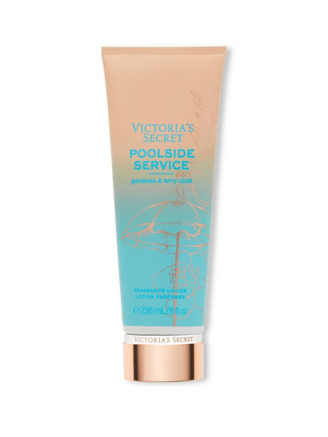 Набір для тіла Poolside Service Victoria's Secret міст та лосьйон 1159836043 (Блакитний 236 ml/250 ml)