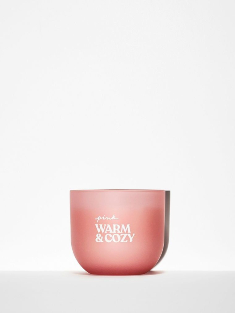 Набор Warm & Cozy Victoria’s Secret Pink мист, лосьон и свеча 1159837568 (Розовый One size)