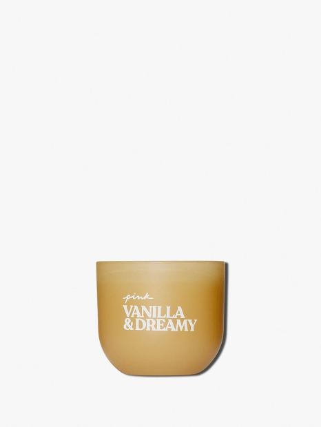 Набор Vanilla & Dreamy Victoria’s Secret Pink лосьон и свеча 1159837574 (Желтый One size)