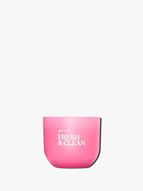 Набір Fresh & Clean Victoria's Secret Pink міст, лосьйон та свічка 1159837976 (Рожевий One size)