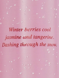 Набір для тіла Victoria's Secret Snowdrift Frozen Berries & Jasmine спрей та лосьйон 1159794412 (Рожевий, 250/236 ml)