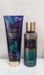 Набір для тіла Santal Berry Silk Victoria's Secret спрей та лосьйон 1159797934 (Фіолетовий, 250/236 ml)