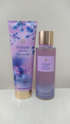 Набір для тіла Brilliant Cherry Blossom Victoria's Secret міст та лосьйон 1159801249 (Бузковий, 250/236 ml)