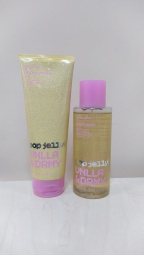 Набір для тіла Pop Jelly! Vanilla & Dreamy від Victoria's Secret Pink міст та лосьйон 1159802788 (Жовтий, 250/236 ml)