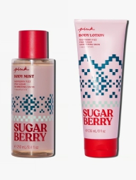 Набор для тела Sugar Berry от Victoria’s Secret Pink мист и лосьон 1159821683 (Розовый 236 ml/250 ml)