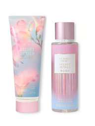 Набор для тела Velvet Petals Bliss Victoria’s Secret мист и лосьон 1159831341 (Сиреневый 236 ml/250 ml)