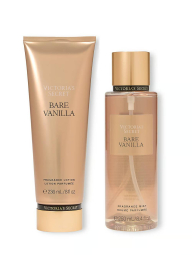 Парфюмированный набор для тела Bare Vanilla от Victoria’s Secret 1159832973 (Коричневый 236 ml/250 ml)