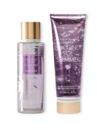 Набір для тіла Coconut Sol Shimmer Victoria's Secret міст та лосьйон 1159833938 (Фіолетовий 236 ml/250 ml)