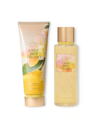 Набір для тіла Crisp Yuzu Orchid Victoria's Secret лосьйон та міст 1159837024 (Жовтий 236 ml/250 ml)