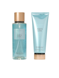 Набор для тела Aqua Kiss Victoria’s Secret лосьон и мист 1159837706 (Голубой 236 ml/250 ml)