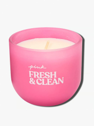 Набір Fresh & Clean Victoria's Secret Pink міст, лосьйон та свічка 1159837976 (Рожевий One size)