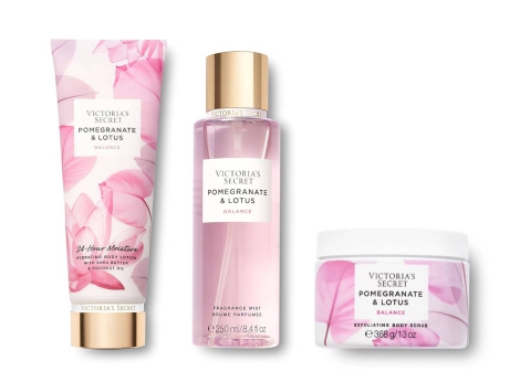 Набор для тела Pomegranate & Lotus от Victoria’s Secret 1159793502 (Розовый, One Size)