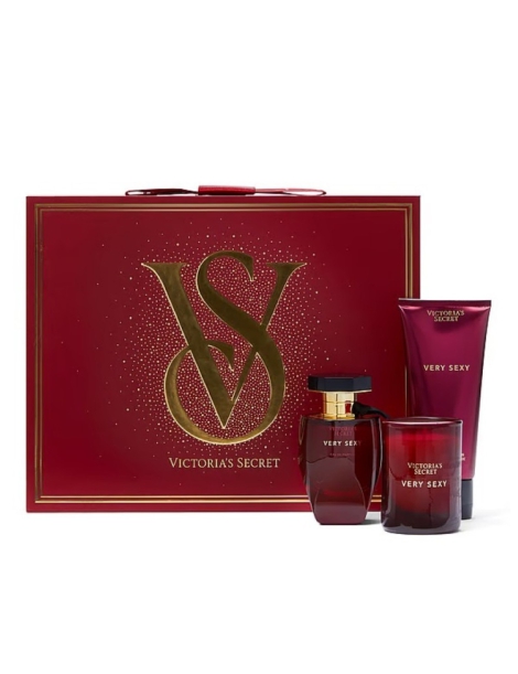 Подарунковий набір Very Sexy від Victoria's Secret 1159796745 (Бордовий, One size) 1159796745 (Бордовий, One size)