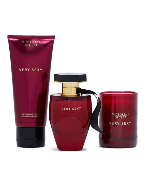 Подарунковий набір Very Sexy від Victoria's Secret 1159796745 (Бордовий, One size) 1159796745 (Бордовий, One size)