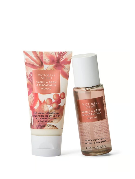 Подарочный набор Vanilla Bean & Macadamia от Victoria’s Secret 1159822333 (Коричневый 75 ml/75 ml)