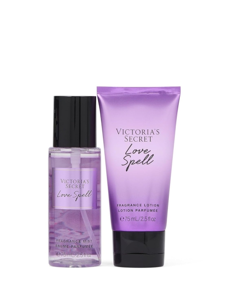 Подарочный набор Love Spell от Victoria’s Secret мист и лосьон в мини-формате 1159825702 (Фиолетовый One size)