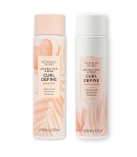 Набор Curl Define Coconut Milk & Rose Victoria’s Secret шампунь и кондиционер для волос 1159793401 (Бежевый, 300ml/300ml)