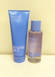 Набір для тіла Sugar Sky Victoria's Secret Pink лосьйон та міст 1159793464 (Синій, 236 ml/250 ml)