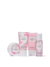 Парфюмированный мини набор для тела Pomegranate & Lotus от Victoria’s Secret с косметичкой 1159795277 (Розовый, One size)