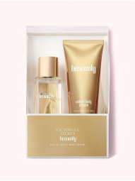 Жіночий подарунковий набір Heavenly від Victoria's Secret лосьйон та парфум 1159835972 (Золотистий One size)