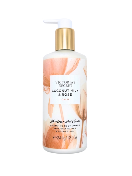 Парфумований лосьйон для тіла Victoria's Secret Coconut Milk & Rose 1159813377 (Рожевий, 341 g)