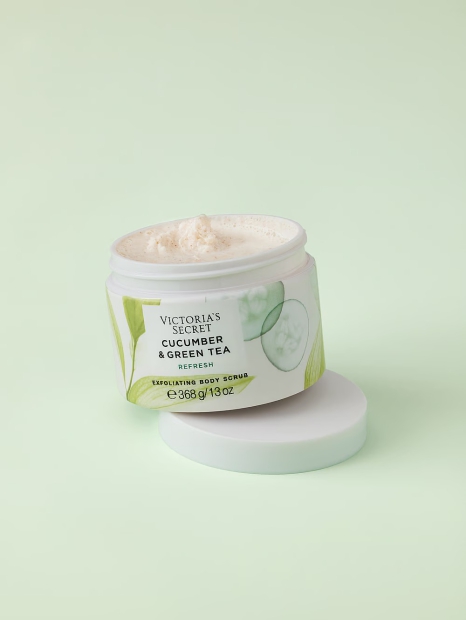 Скраб для тела Cucumber & Green Tea от Victoria's Secret 1159822667 (Зеленый 368 g)