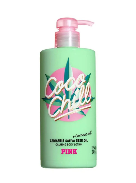 Парфюмированный лосьон для тела Coco Chill от Victoria’s Secret Pink 1159835982 (Зеленый 414 ml)