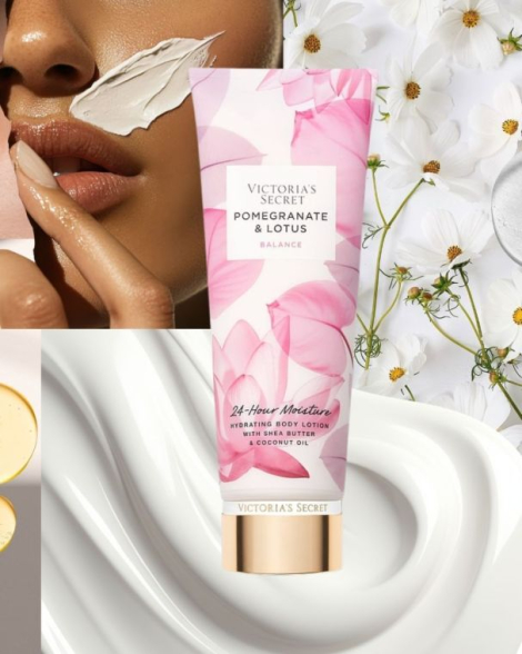 Парфюмированный лосьон для тела Pomegranate & Lotus Victoria’s Secret 1159836858 (Розовый 236 ml)