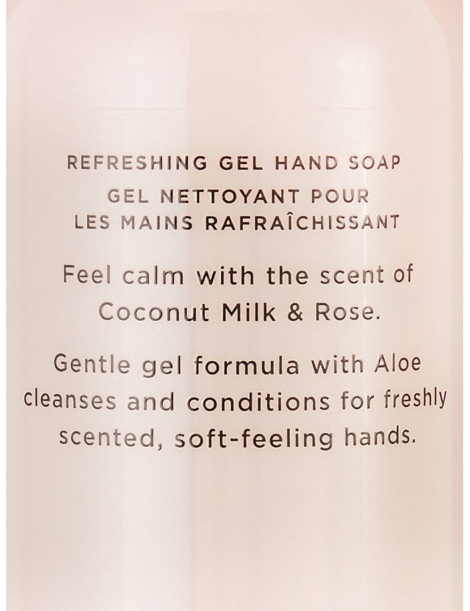 Увлажняющее гель-мыло для рук Victoria's Secret Coconut Milk and Rose Calm 1159837978 (Желтый 355 ml)