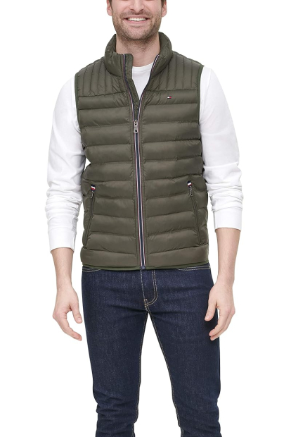 Чоловічий жилет Tommy Hilfiger безрукавка 1159839940 (Зелений S)