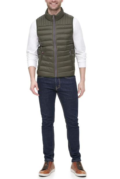 Чоловічий жилет Tommy Hilfiger безрукавка 1159839940 (Зелений S)