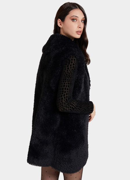 Жіночий жилет з екомеху GUESS 1159847859 (Чорний L)