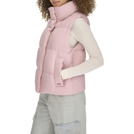 Жіноча стьобана жилетка Levi's безрукавка 1159850249 (рожевий M)