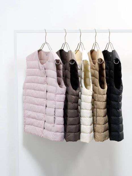 Жилет Uniqlo з технологією Puffertech 1159851446 (Бежевий M)